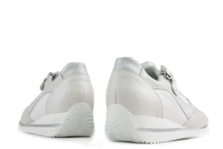 Sneakers^Waldläufer Waldlaufer Sneakers Himona Piga Wit Zilver