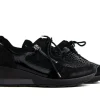 Sandalen En Slippers | Wijdte H^Waldläufer Waldlaufer Sneakers Zwart Clara Brizu Giraffe