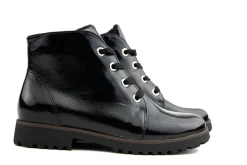 Veterboots En Bikerboots | Wijdte H^Waldläufer Waldlaufer Veterboot Elisa Schwarz Taipei