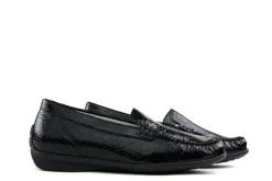 Loafers | Wijdte H^Waldläufer Loafers Zwart Harriet Brez