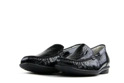 Loafers | Wijdte H^Waldläufer Loafers Zwart Harriet Brez