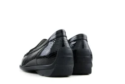 Loafers | Wijdte H^Waldläufer Loafers Zwart Harriet Brez