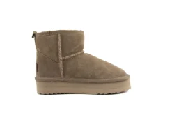 Enkellaarzen^Warmbat Boots Wallaby Plateau Mud Suede