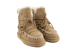 Laarzen | Enkellaarzen^Warmbat Boots Waturra Lace Camel Suede