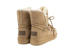 Laarzen | Enkellaarzen^Warmbat Boots Waturra Lace Camel Suede