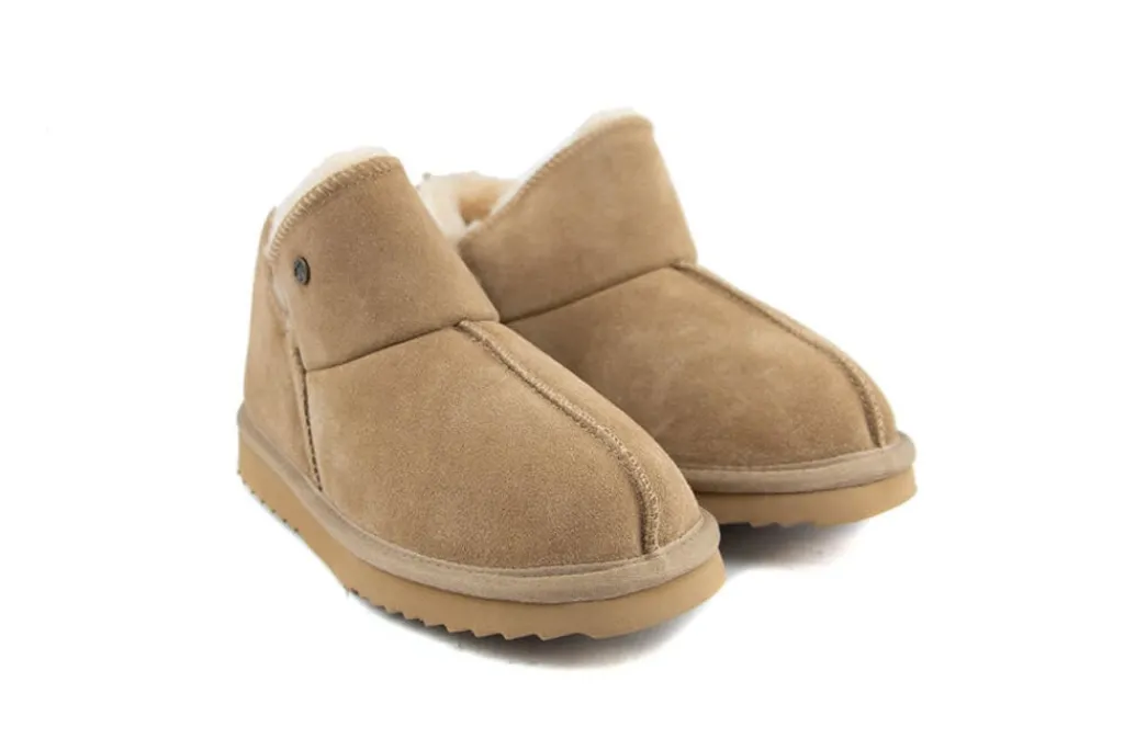 Pantoffels^Warmbat Boots Willow Camel Suede