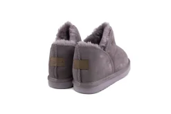 Pantoffels^Warmbat Boots Willow Plum Paars Suede