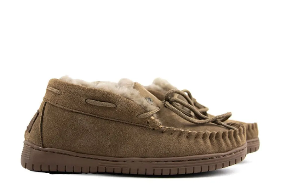 Pantoffels^Warmbat Bunya Mud Suede
