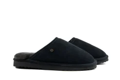 Pantoffels^Warmbat Classic Charcoal Suede