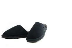 Pantoffels^Warmbat Classic Charcoal Suede