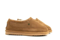 Pantoffels^Warmbat Ebor Cognac Suede