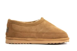 Pantoffels^Warmbat Ebor Cognac Suede