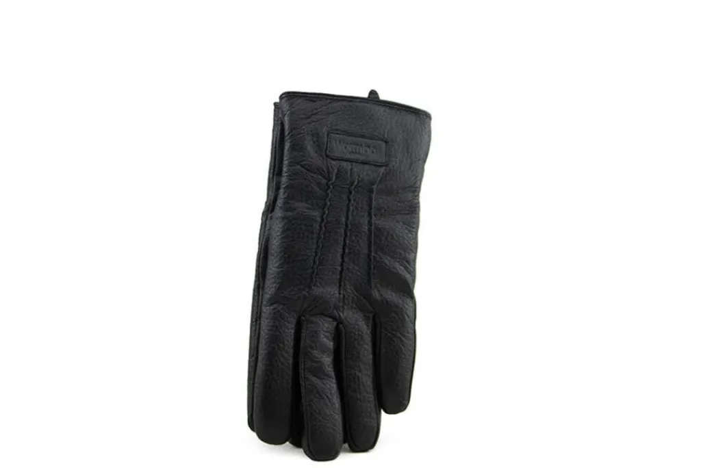 Herenaccessoires^Warmbat Gloves Men Black Leather