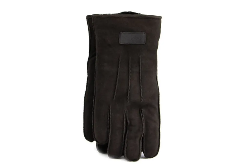 Herenaccessoires^Warmbat Gloves Men Choco Suede