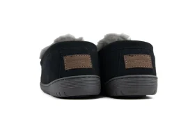 Pantoffels^Warmbat Grizzly Men Charcoal Suede
