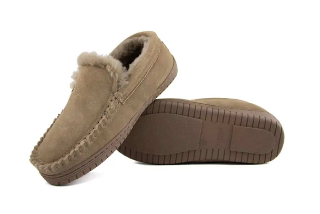 Pantoffels^Warmbat Grizzly Mud Suede