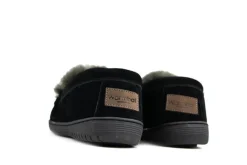 Pantoffels^Warmbat Koala Black Suede