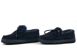 Pantoffels^Warmbat Koala Dark Navy Suede