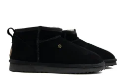 Pantoffels^Warmbat Laarzen Durack Men Black Suede