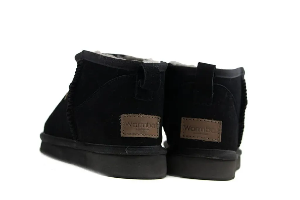 Pantoffels^Warmbat Laarzen Durack Men Black Suede