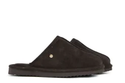 Pantoffels^Warmbat Muil Barron Choco Suede