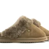 Pantoffels^Warmbat Muil Flurry Mud Suede