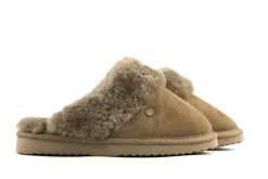 Pantoffels^Warmbat Muil Flurry Mud Suede