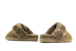Pantoffels^Warmbat Muil Flurry Mud Suede