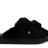 Pantoffels^Warmbat Muilen Flurry Zwart
