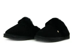 Pantoffels^Warmbat Muilen Flurry Zwart