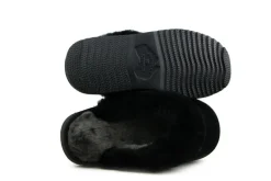 Pantoffels^Warmbat Muilen Flurry Zwart
