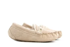 Pantoffels^Warmbat Pantoffels Beige Nowra Blush Suede