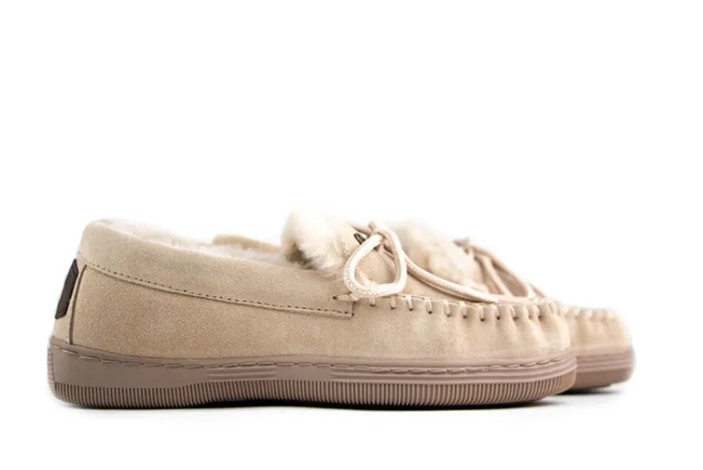Pantoffels^Warmbat Pantoffels Beige Koala Blush Suede