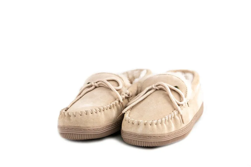 Pantoffels^Warmbat Pantoffels Beige Koala Blush Suede
