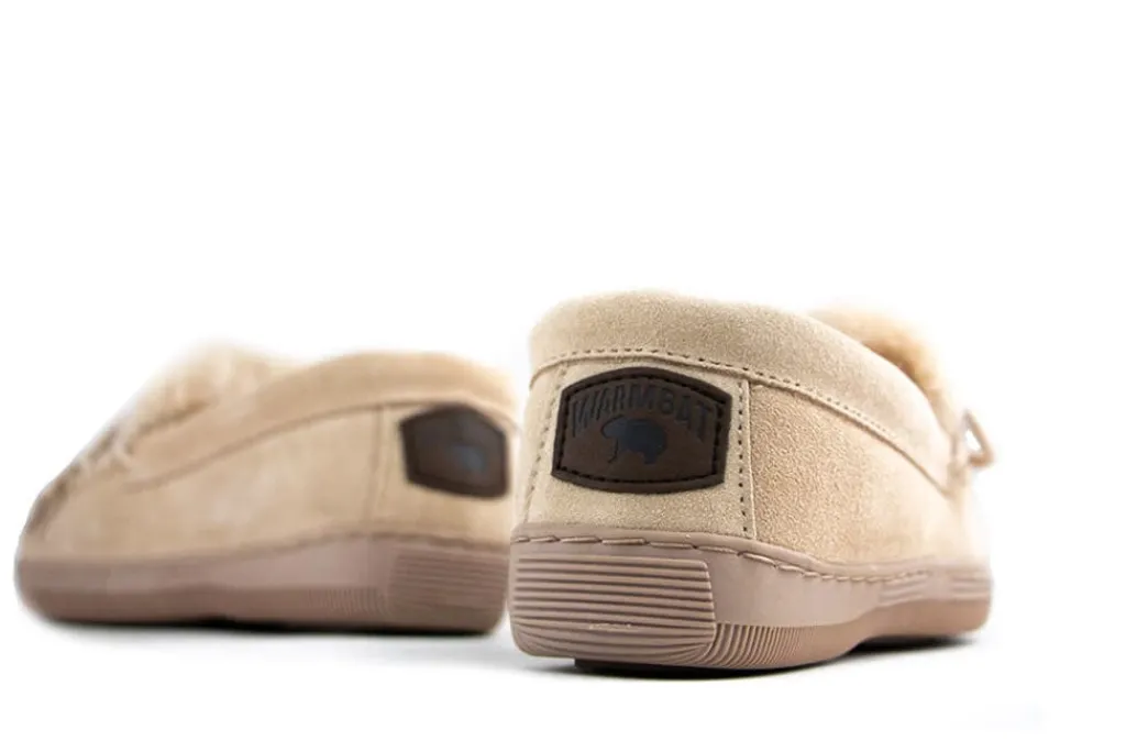 Pantoffels^Warmbat Pantoffels Beige Koala Blush Suede
