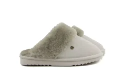 Pantoffels^Warmbat Pantoffels Flurry Cement Suede