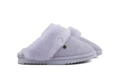 Pantoffels^Warmbat Pantoffels Flurry Lavender Suede
