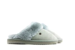 Pantoffels^Warmbat Pantoffels Flurry Ice Blue Suede