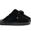 Pantoffels^Warmbat Pantoffels Flurry Kids  Black Suede