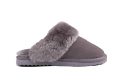 Pantoffels^Warmbat Pantoffels Flurry Plum Suede
