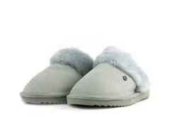 Pantoffels^Warmbat Pantoffels Flurry Ice Blue Suede