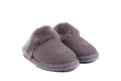 Pantoffels^Warmbat Pantoffels Flurry Plum Suede