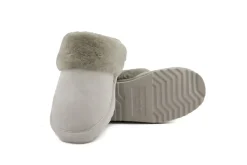 Pantoffels^Warmbat Pantoffels Flurry Cement Suede
