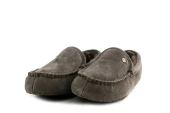 Pantoffels^Warmbat Pantoffels Grijs Earlwood Pebble Suede