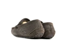 Pantoffels^Warmbat Pantoffels Grijs Earlwood Pebble Suede