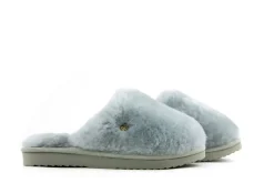 Pantoffels^Warmbat Pantoffels Mungo Fur Ice Blue