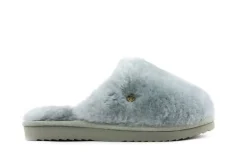 Pantoffels^Warmbat Pantoffels Mungo Fur Ice Blue