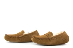 Pantoffels^Warmbat Pantoffels Nowra Cognac Suede