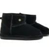 Pantoffels^Warmbat Pantoffels Wallaby Kids Black