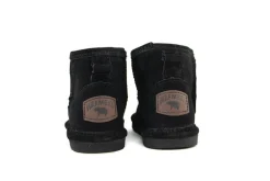 Pantoffels^Warmbat Pantoffels Wallaby Kids Black